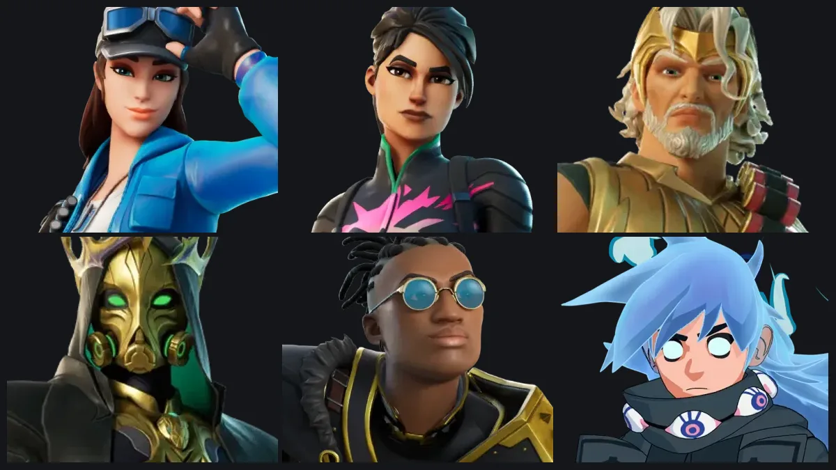 Skins, níveis e V-Bucks variam muito de conta pra conta no Fortnite.